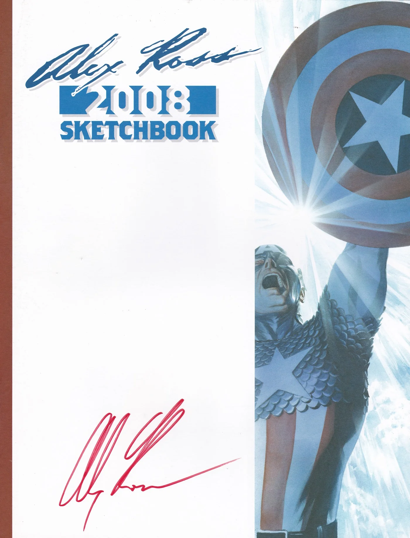 2008 Alex Ross Sketchbook SC