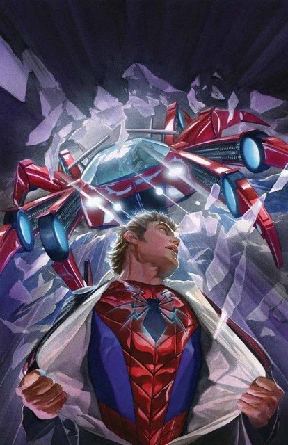 Alex Ross Amazing Spider-Man #8 Painting