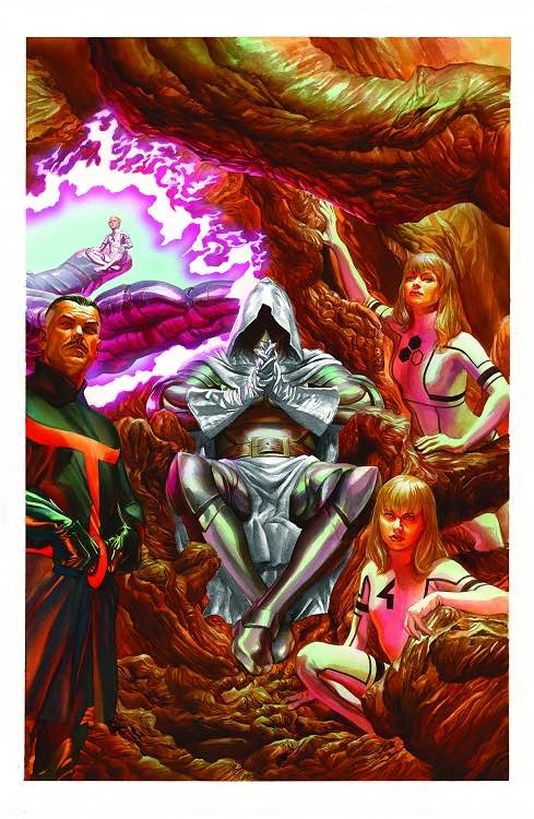 Alex Ross Secret Wars Cover #04 Painting