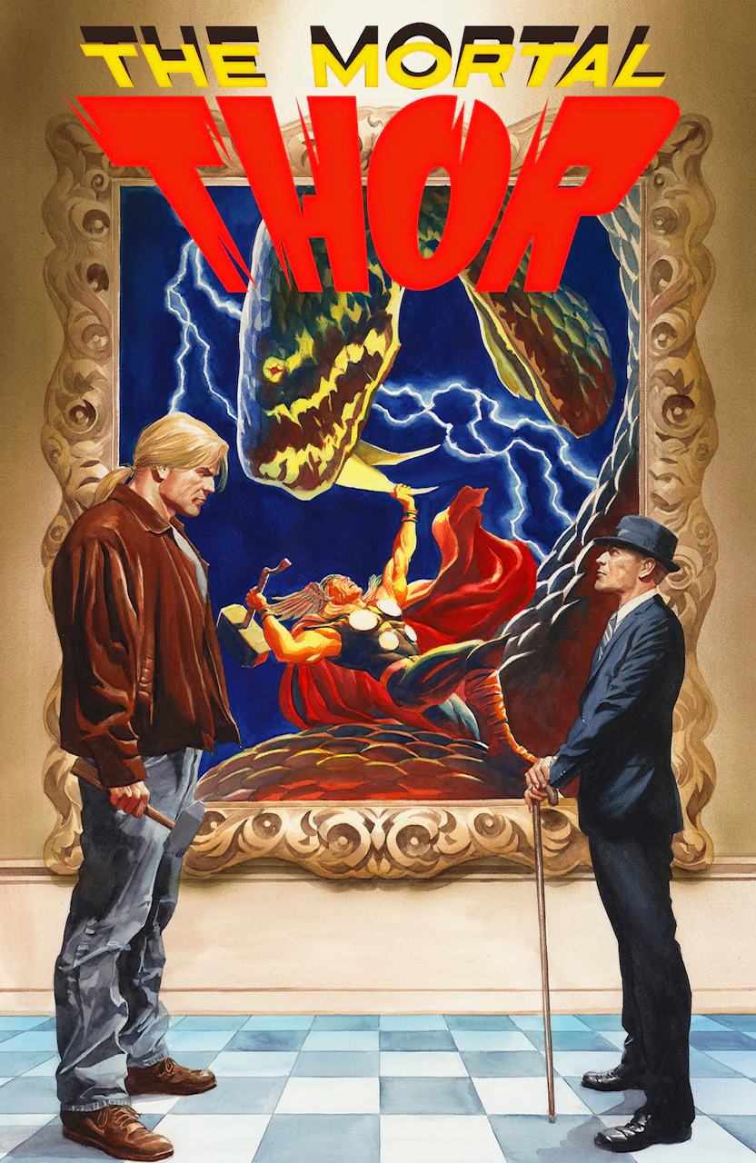 Alex Ross The Mortal Thor #05 Painting