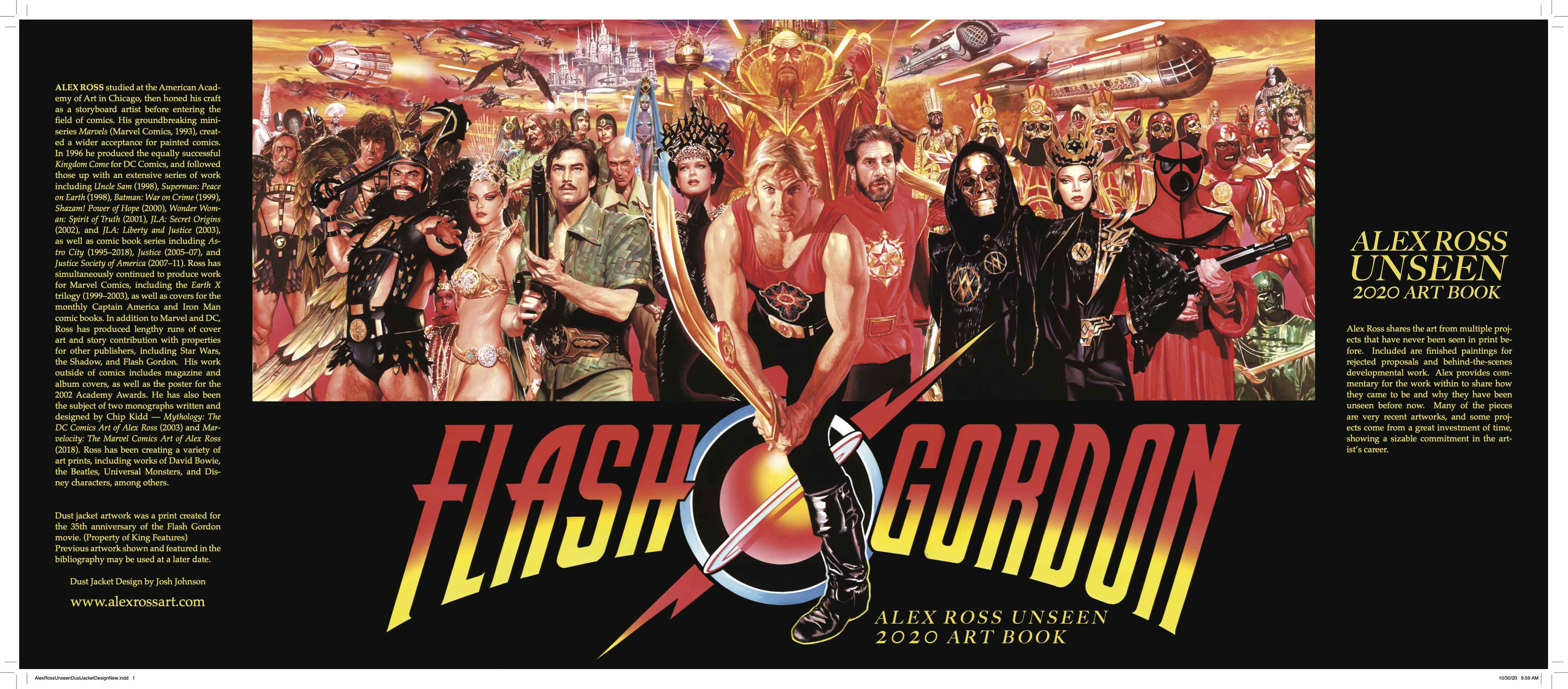 Alex Ross: Unseen 2020 Art Book - Image 3