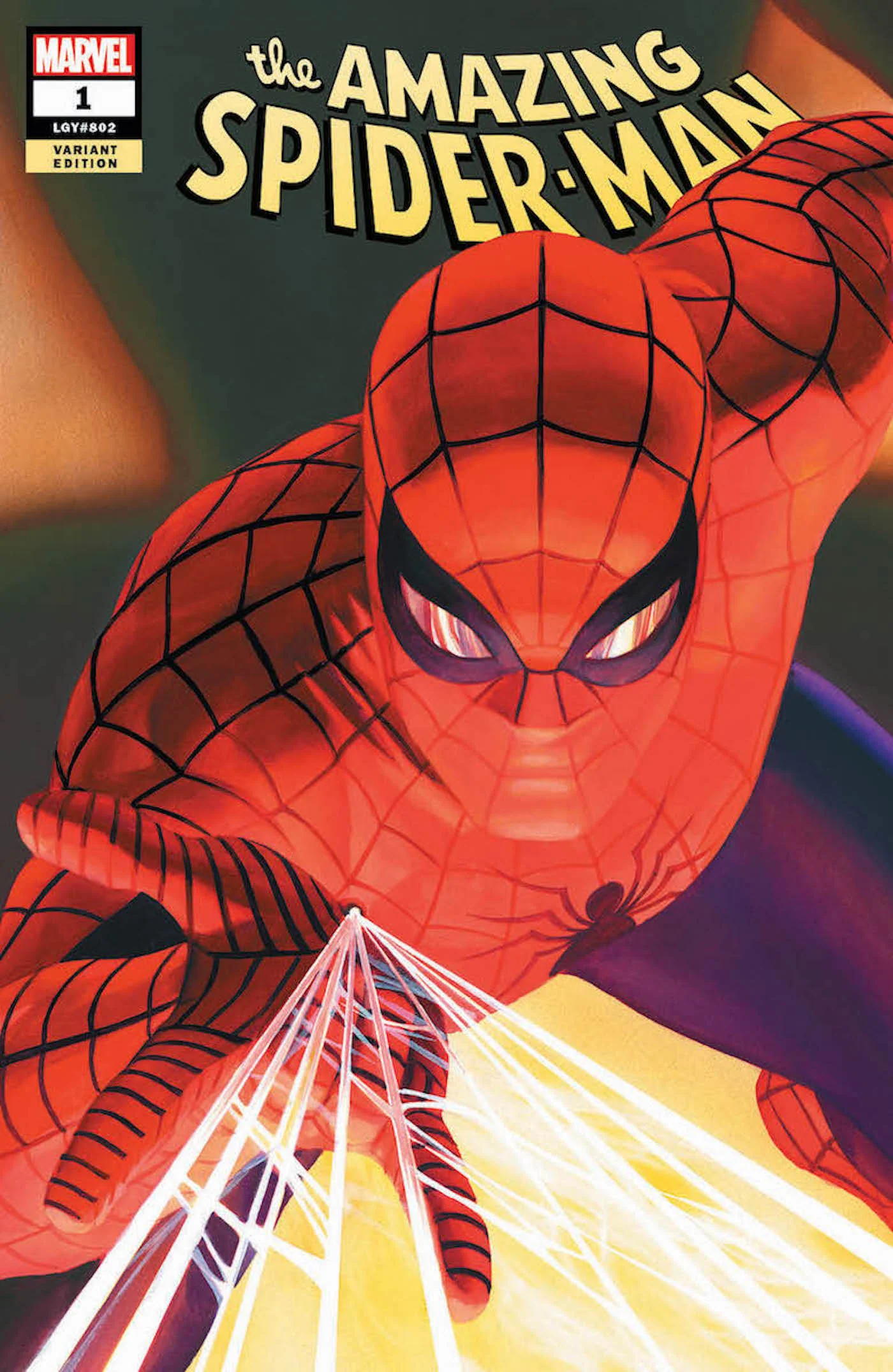 Amazing Spider-Man (2016) # 1 Alex Ross Art Variant - Image 2