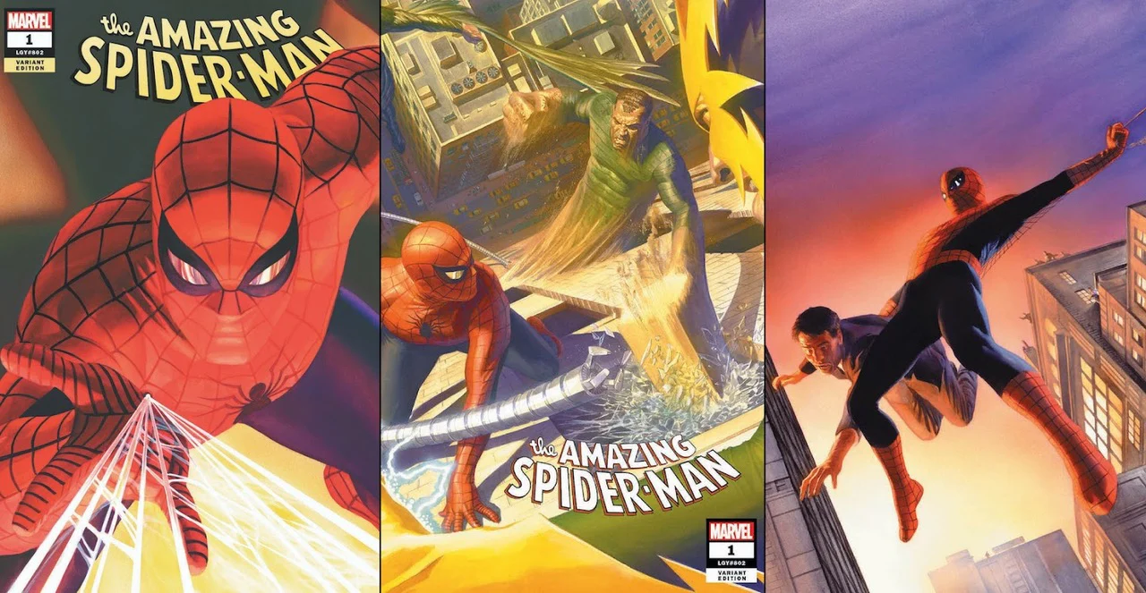 Amazing Spider-Man (2016) # 1 Alex Ross Art Variant - Image 4