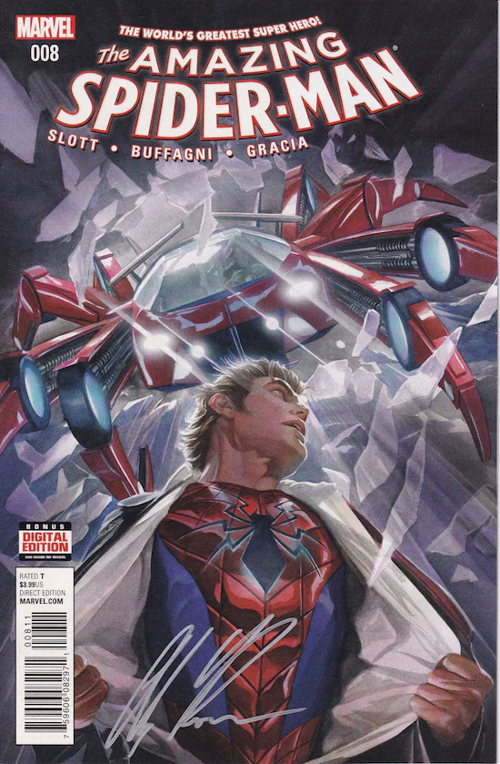 Amazing Spider-Man (2015) # 8 Signed