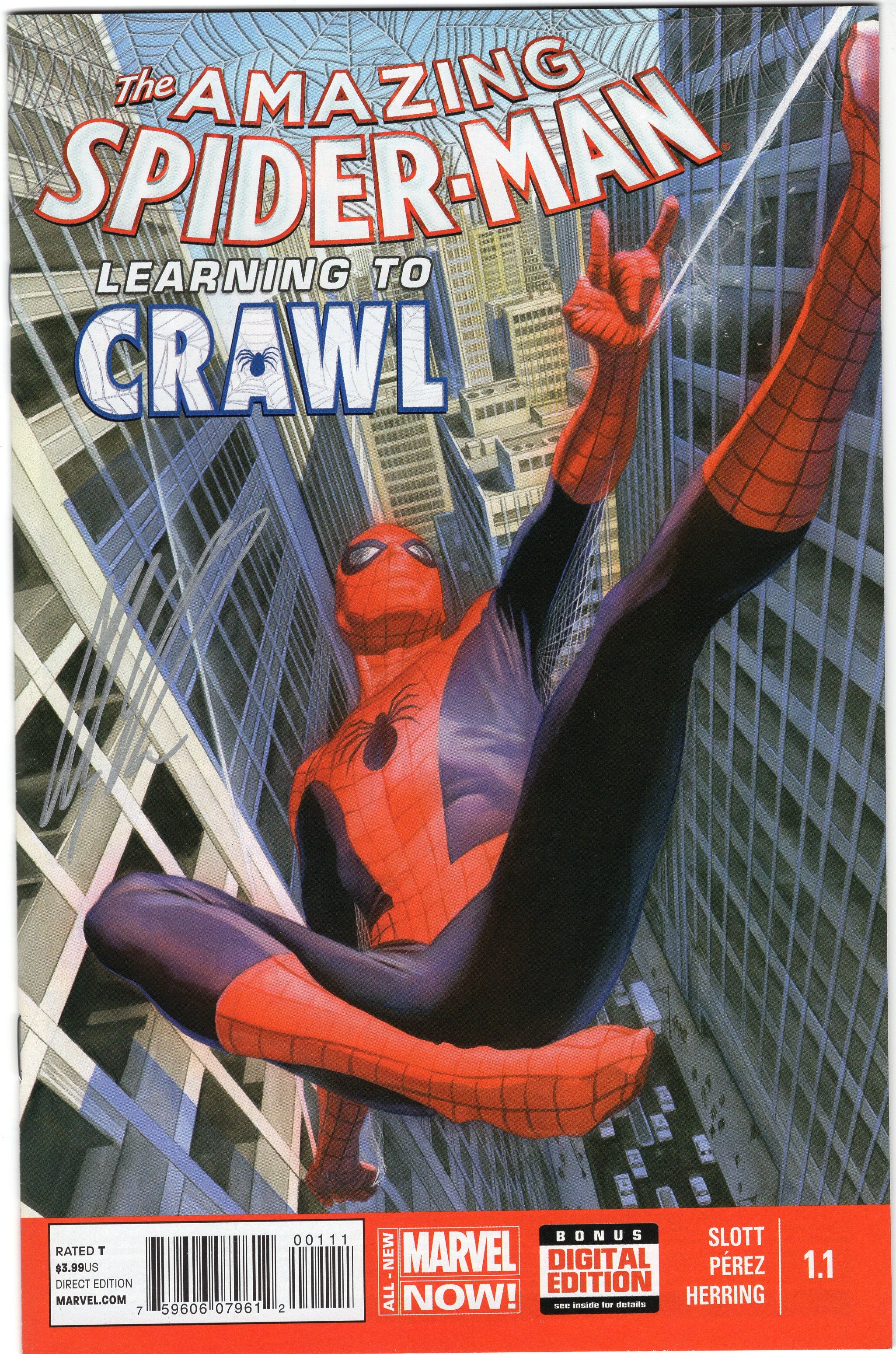 Amazing Spider-Man Learning to Crawl #1.1