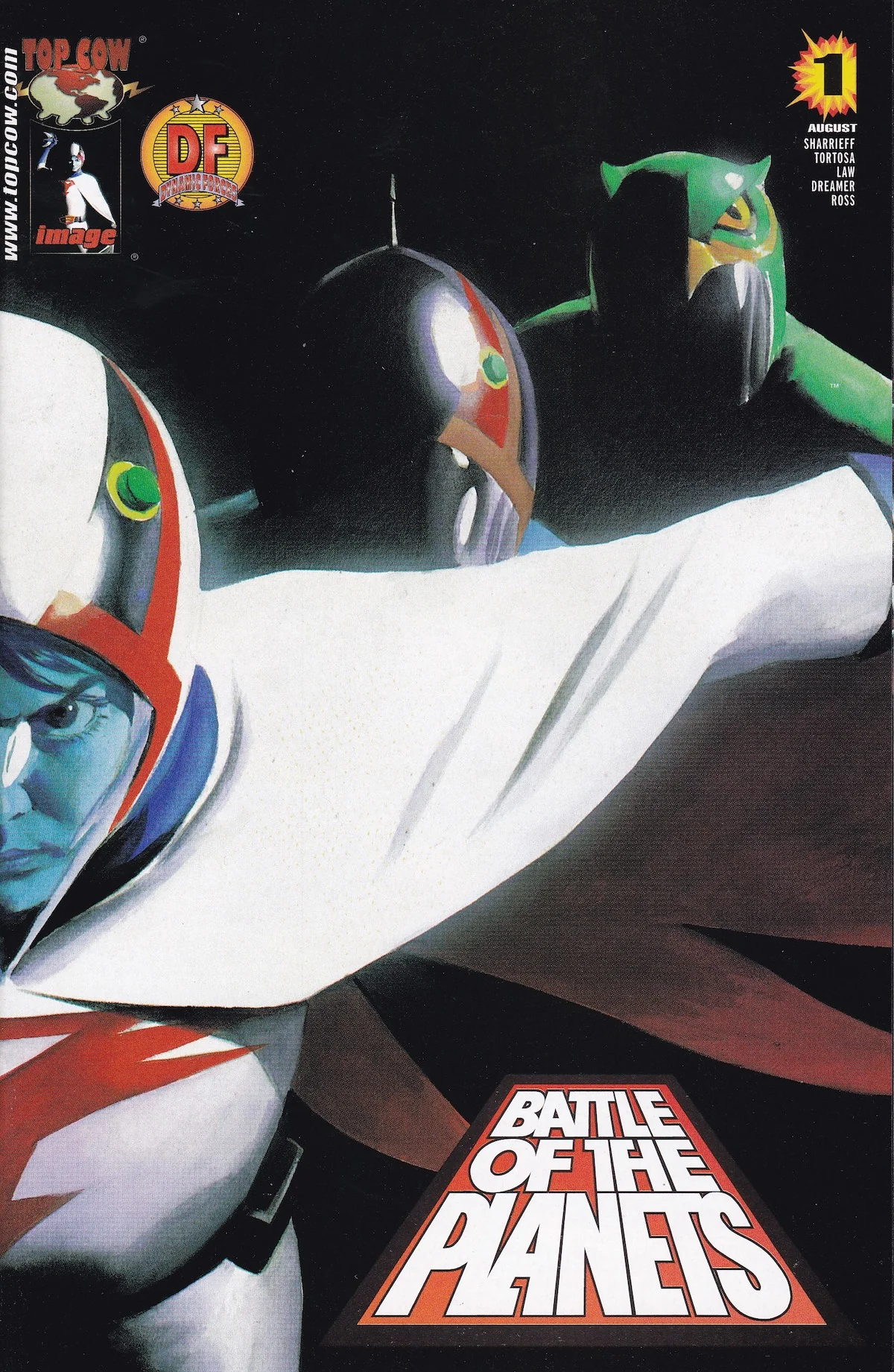 Battle of the Planets #1 Dynamic Forces Variant Signed