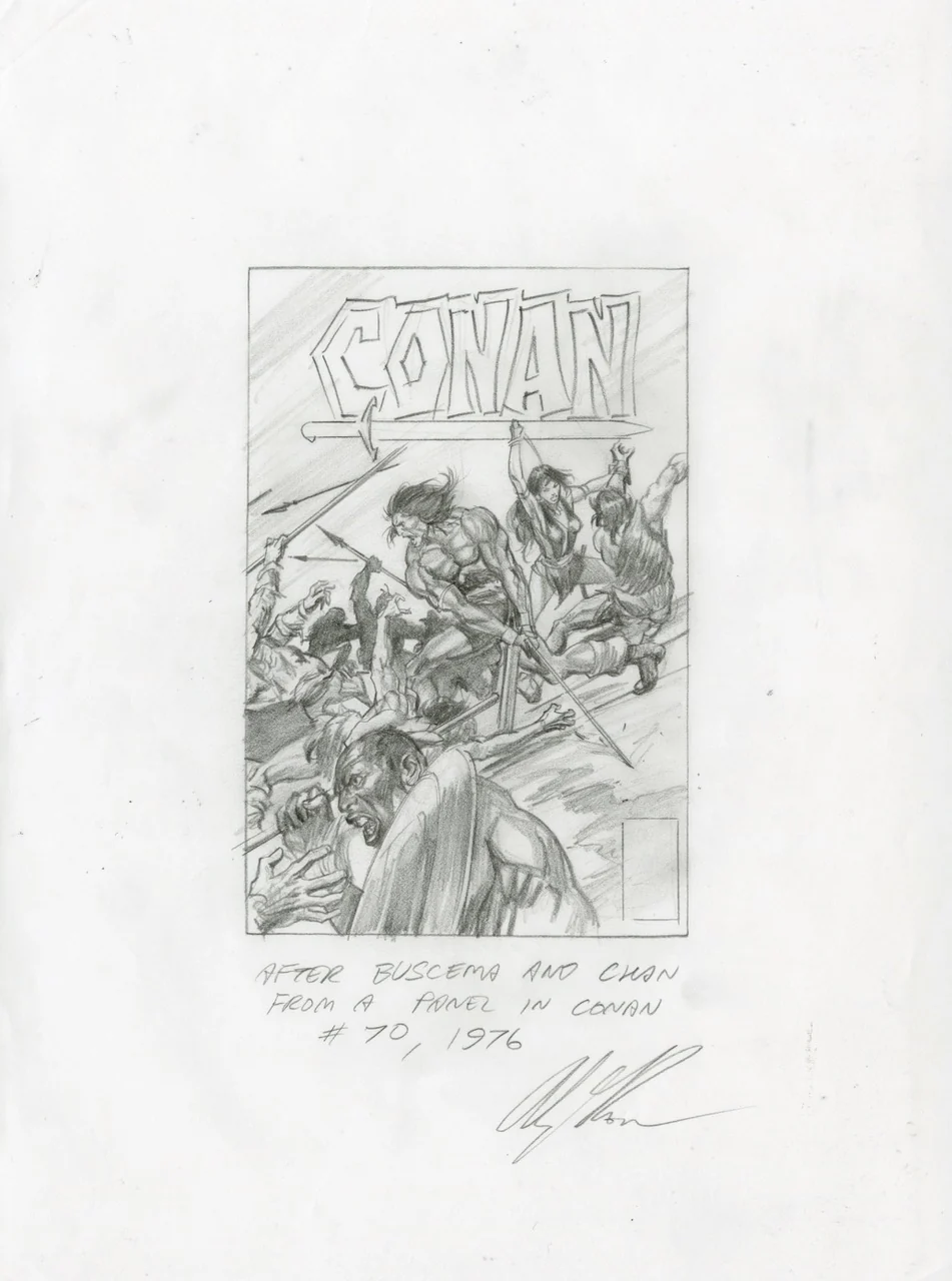 Conan #70 Sketch