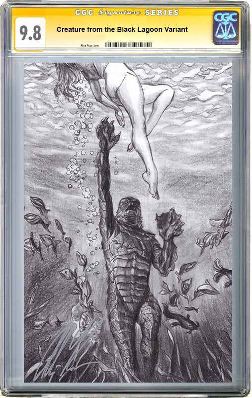 Creature from the Black Lagoon Ross 1:75 Incentive Sketch - Image 2
