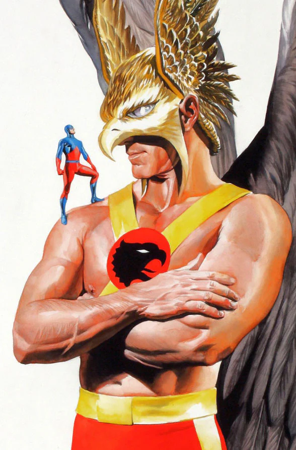 DC Heroes Portrait Series Hawkman Poster