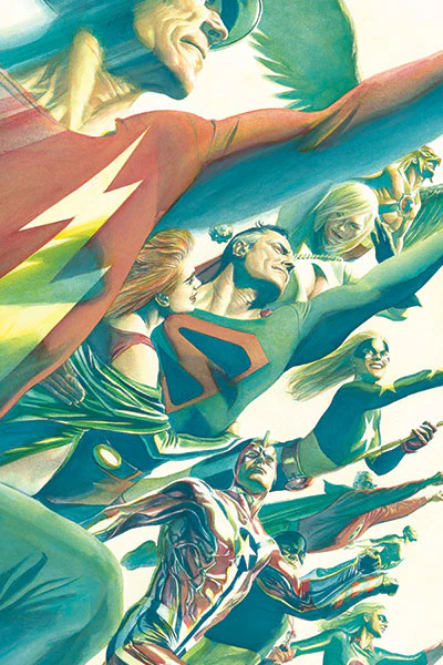 DC JSA Oversized Poster