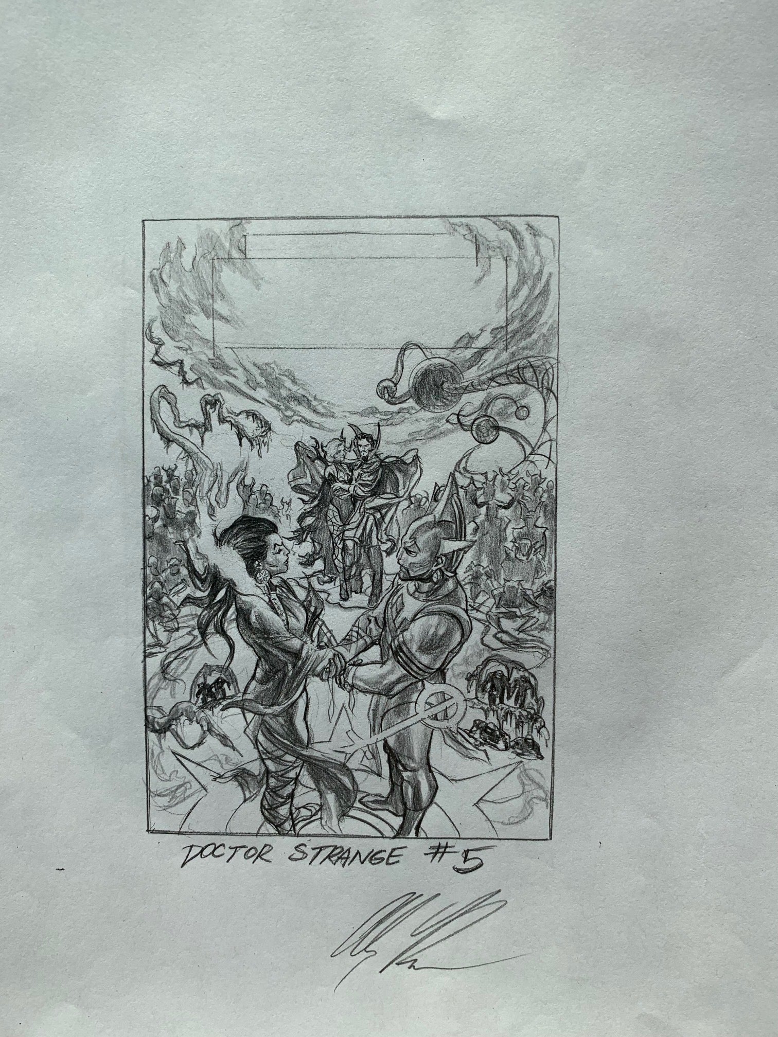 Doctor Strange #5 Sketch