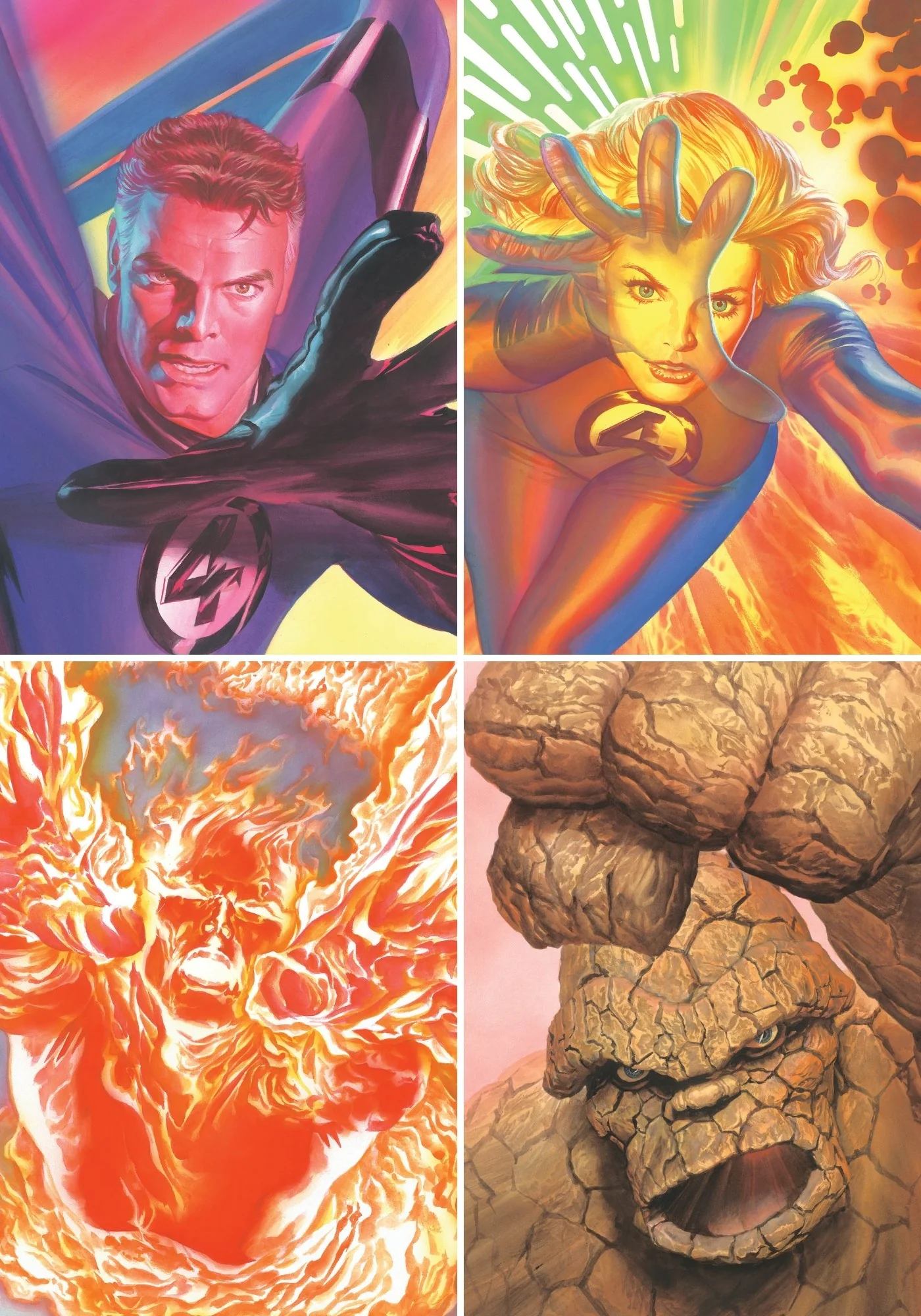 Fantastic Four # 1 Marvelocity Variant Set of 4