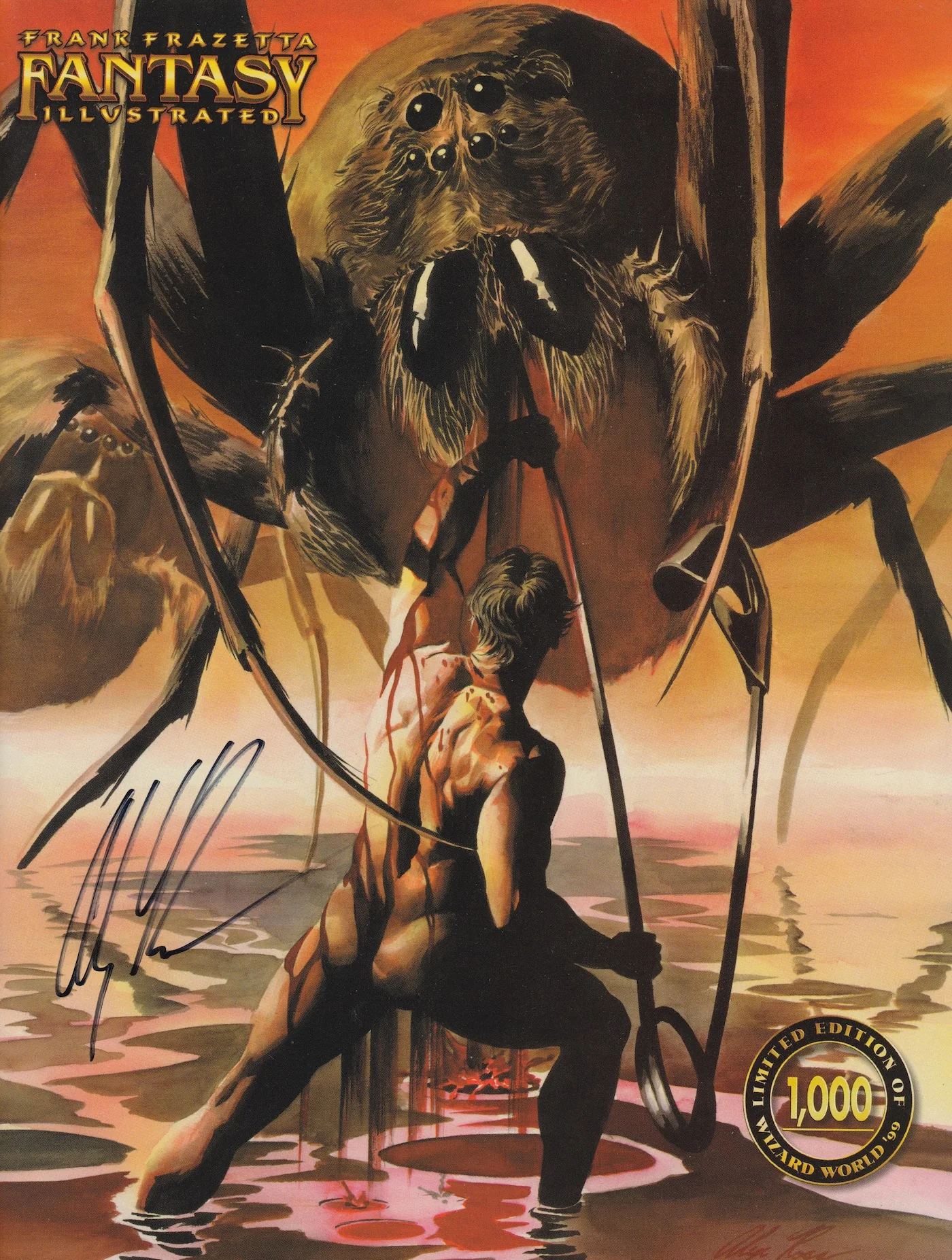 Frank Frazetta Fantasy Illustrated #8 Alex Ross Variant