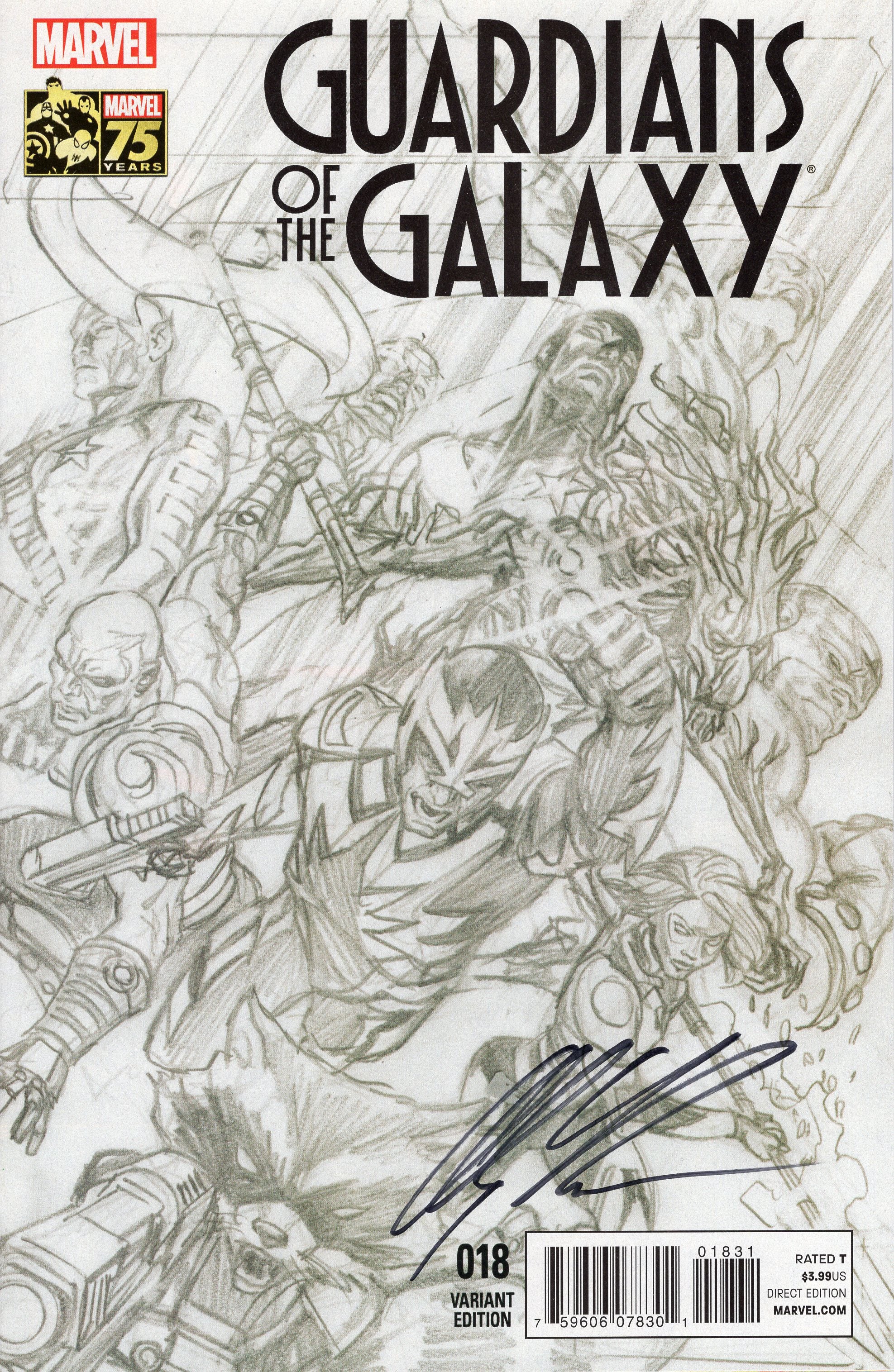 Guardians of the Galaxy #18 Sketch