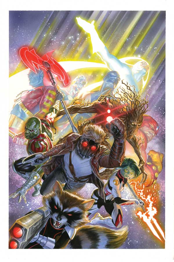 Guardians of the Galaxy AP Lithograph