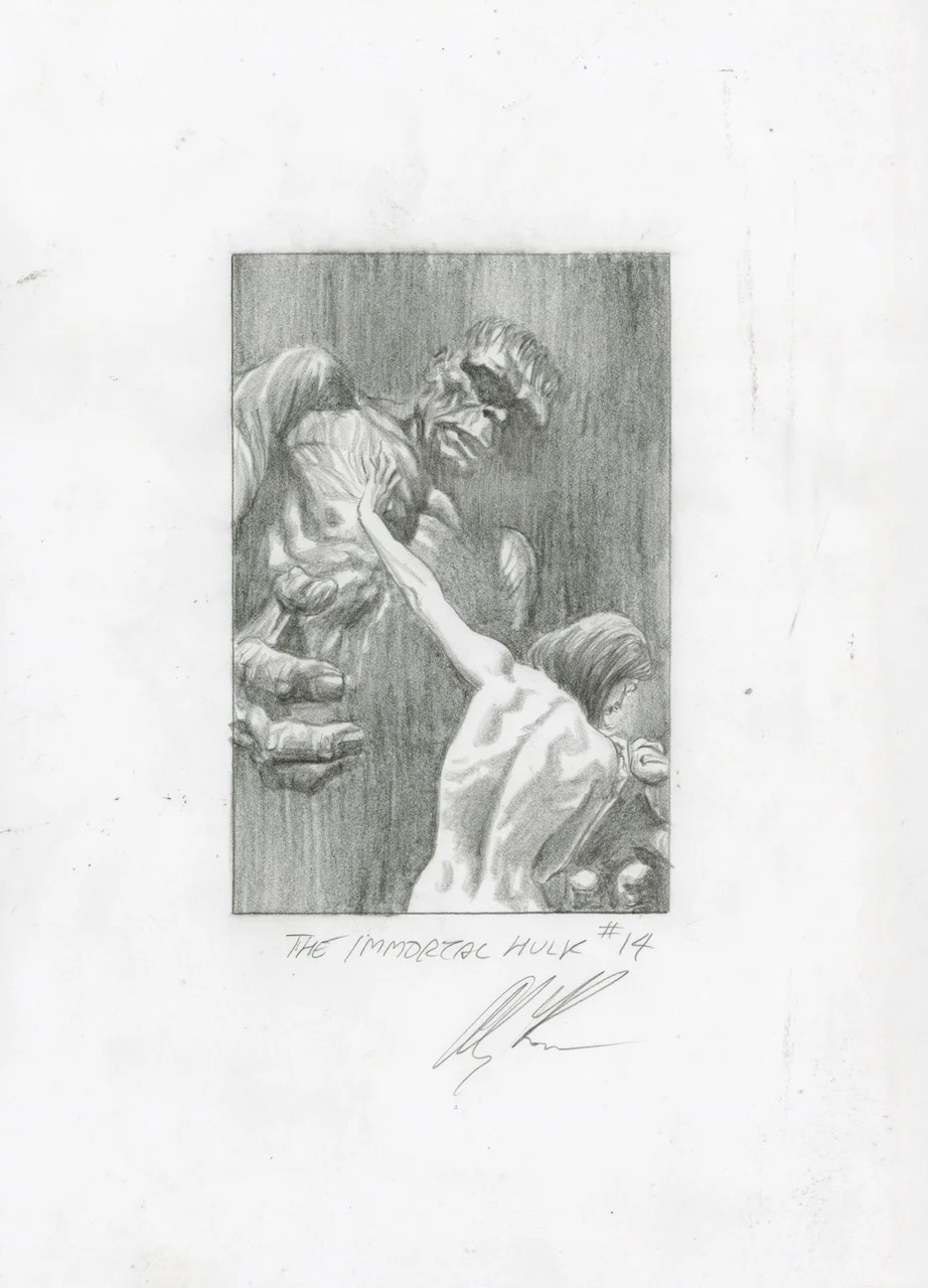 Immortal Hulk #14 Sketch