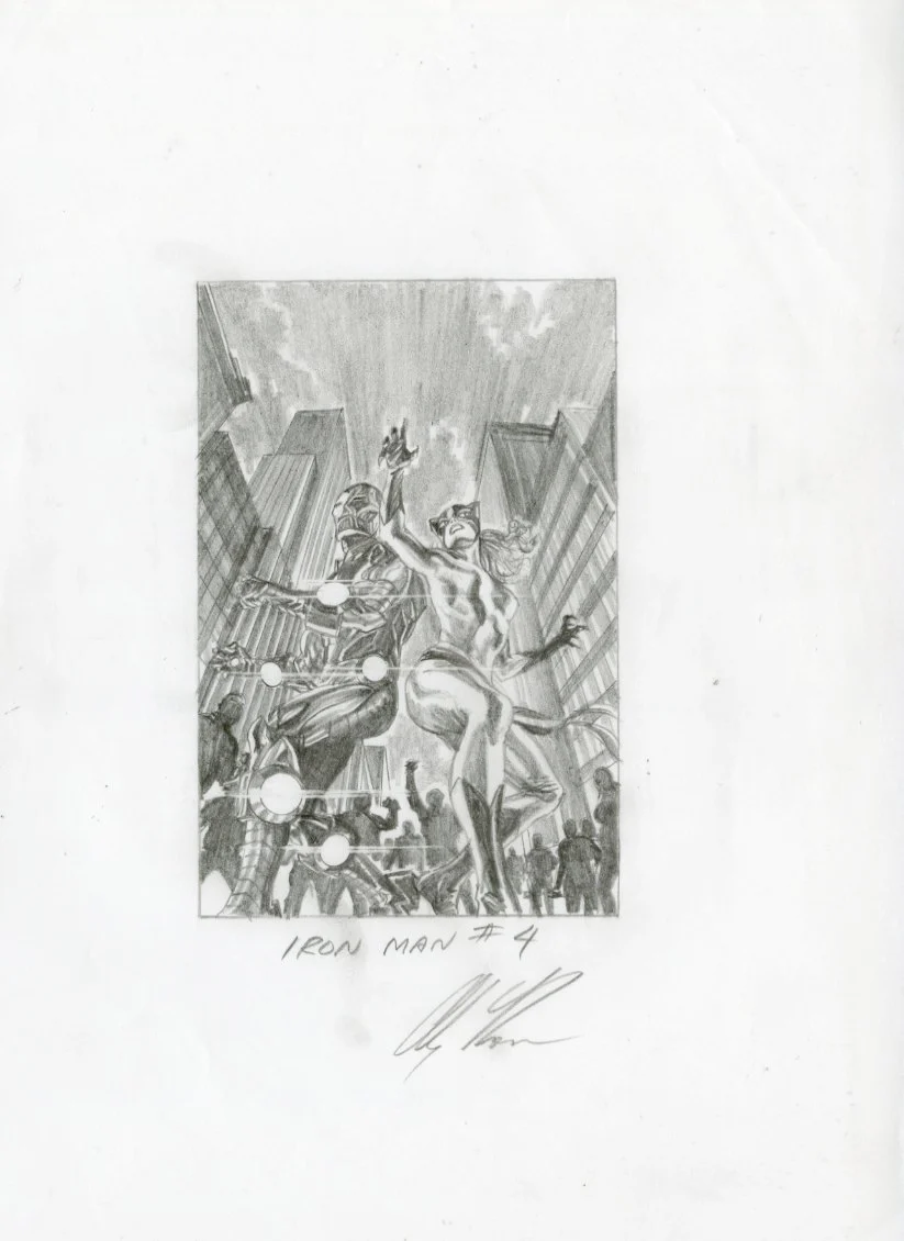 Iron Man #4 Sketch