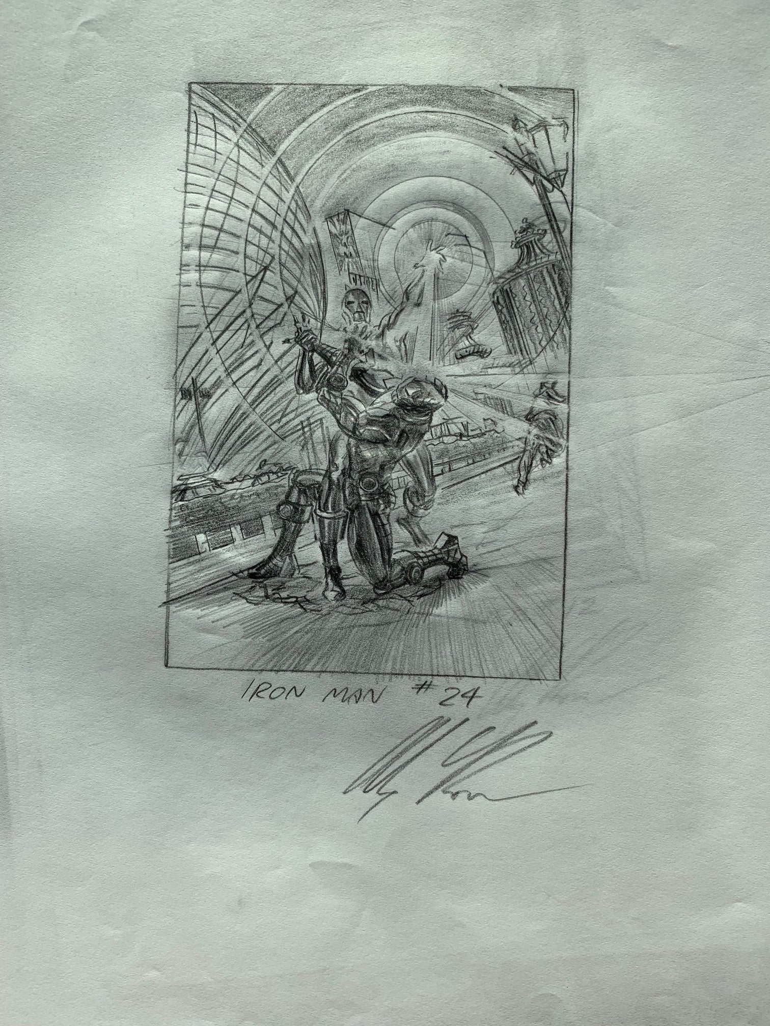 Iron Man #24 Sketch