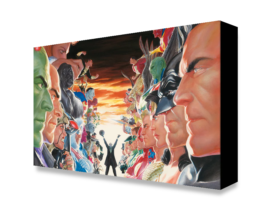 JLA Absolute Justice Mini-Canvas - Image 2