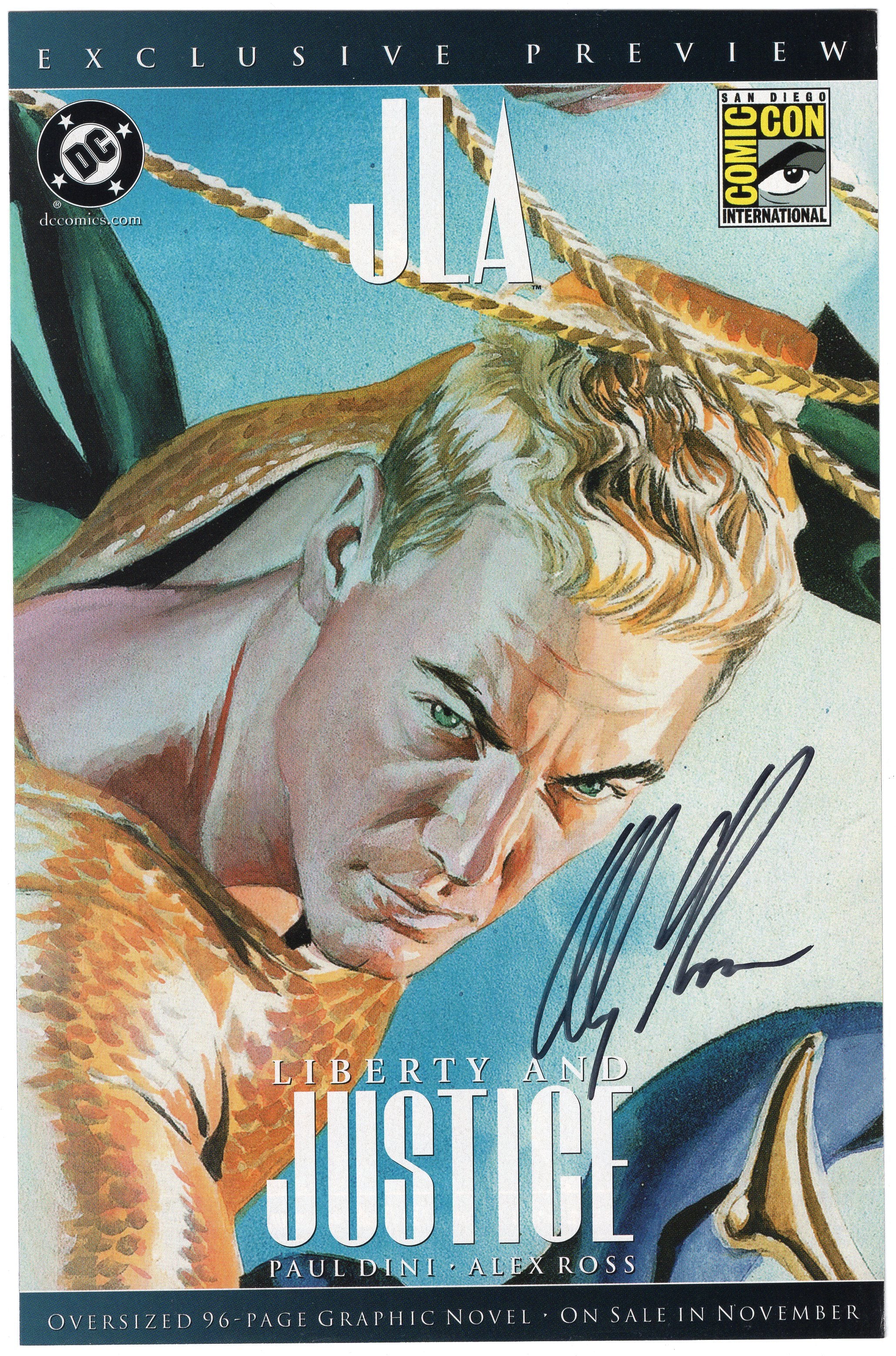 JLA Liberty and Justice: Aquaman Preview 2003