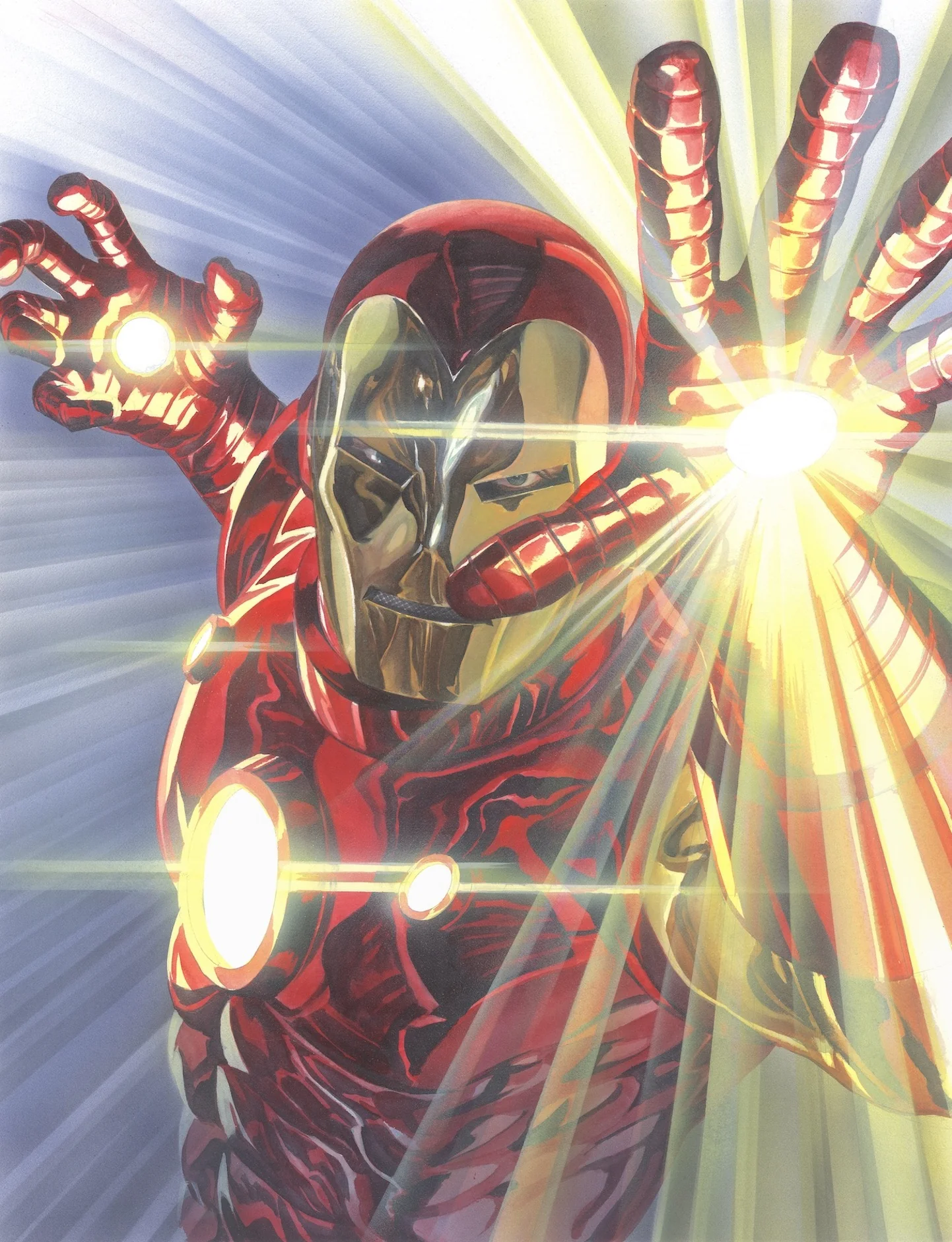 Marvelocity: Iron Man Giclée on Canvas