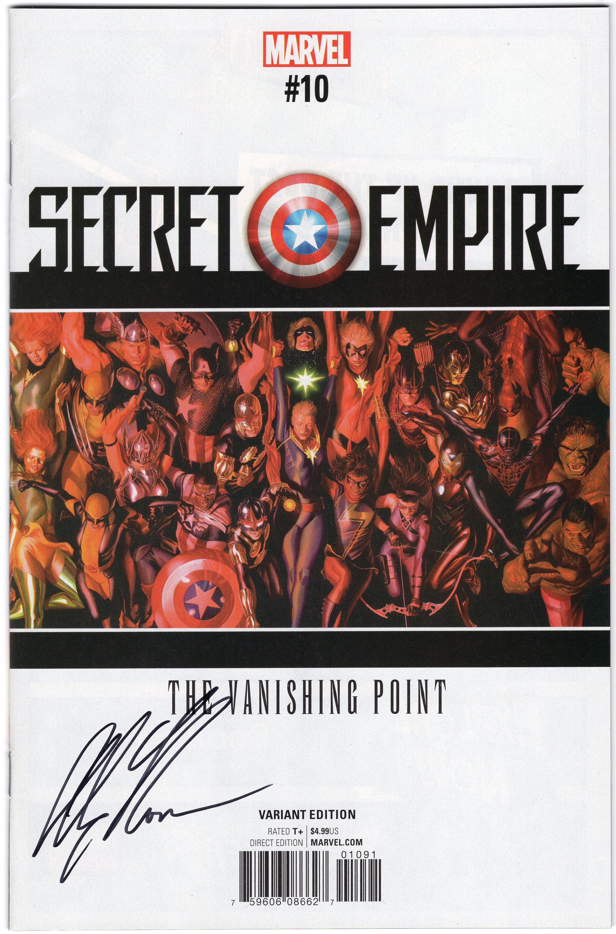 Secret Empire #10 Generations Variant