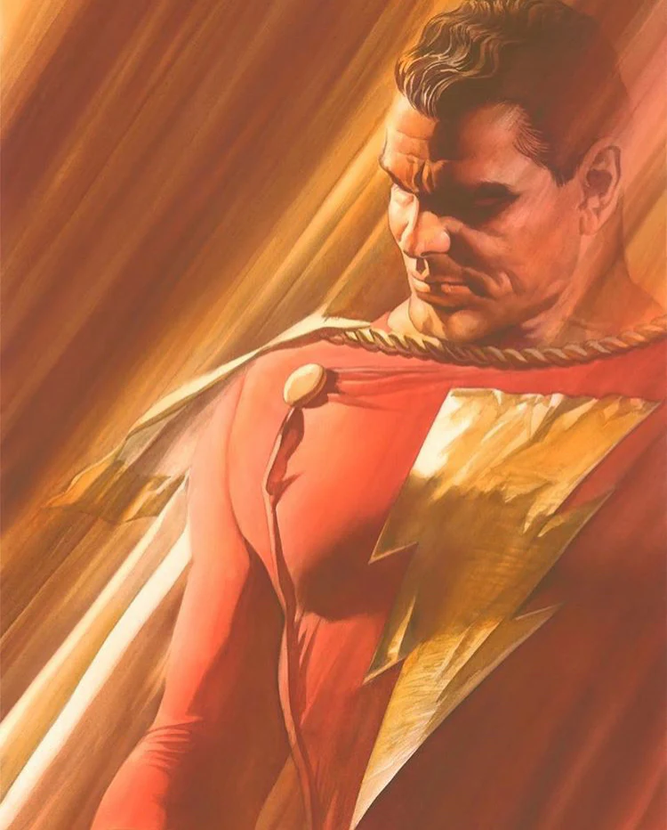 SHADOWS: Shazam! Giclée on Canvas
