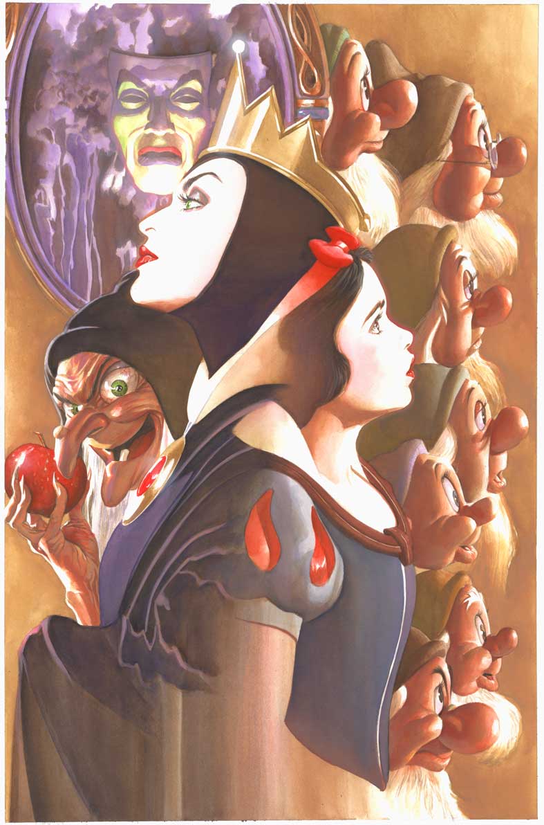 Snow White Treasure Mini-Canvas