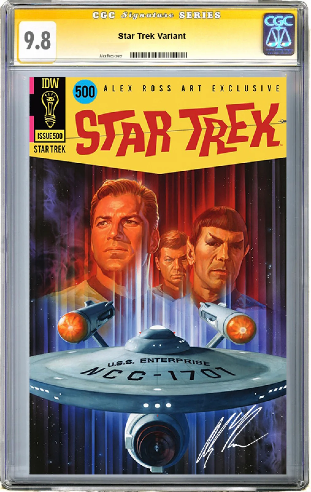 Star Trek #500 Alex Ross Exclusive - Image 3