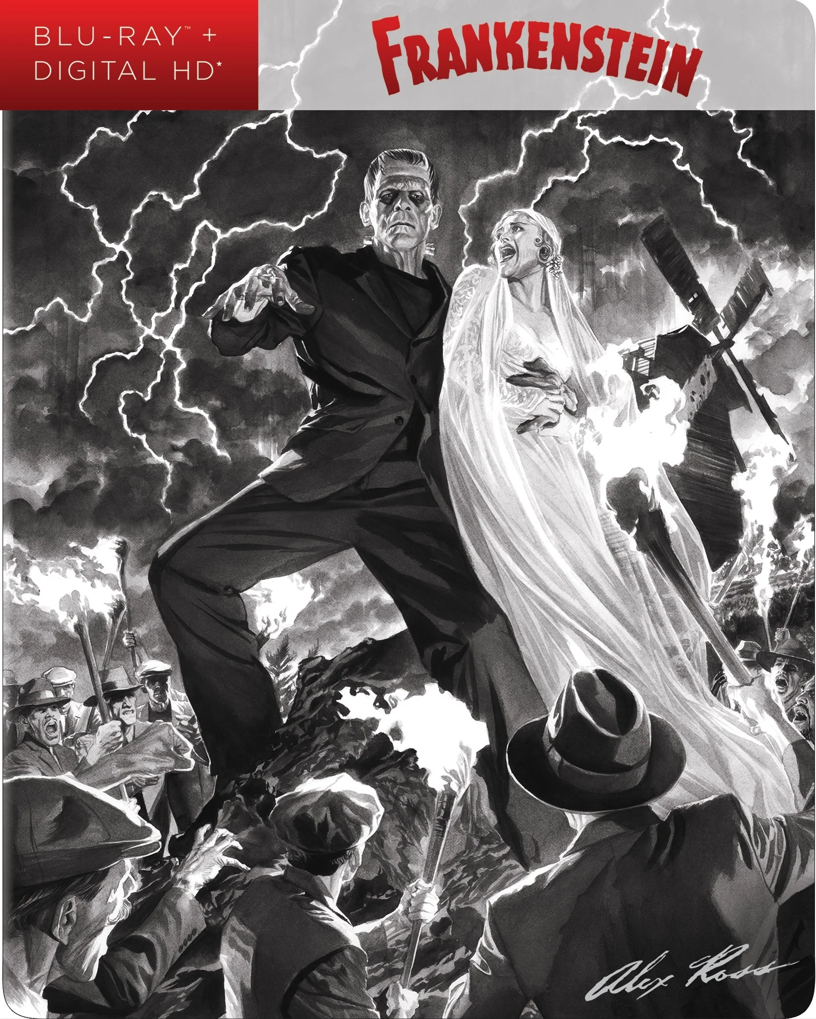 Universal Monsters Alex Ross SteelBook Frankenstein
