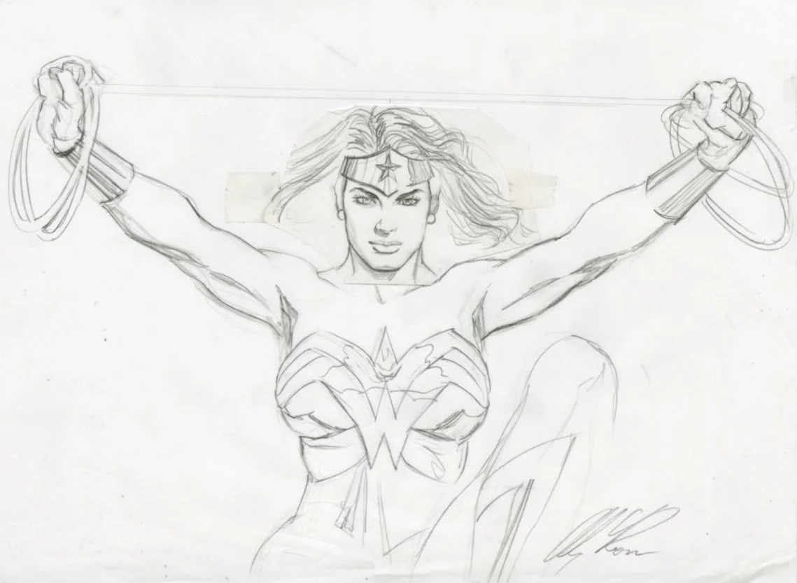 Wonder Woman sketches 3