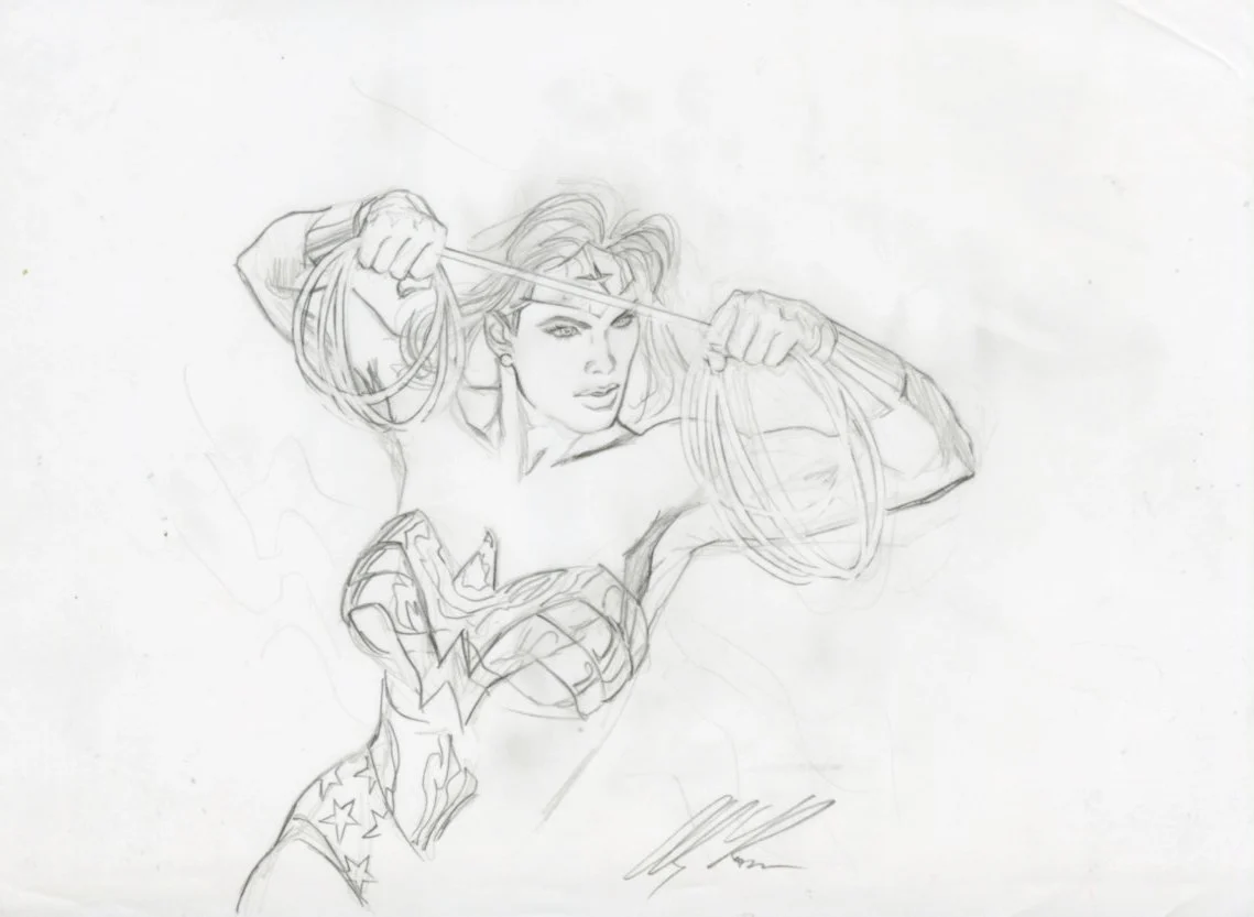 Wonder Woman sketches 4