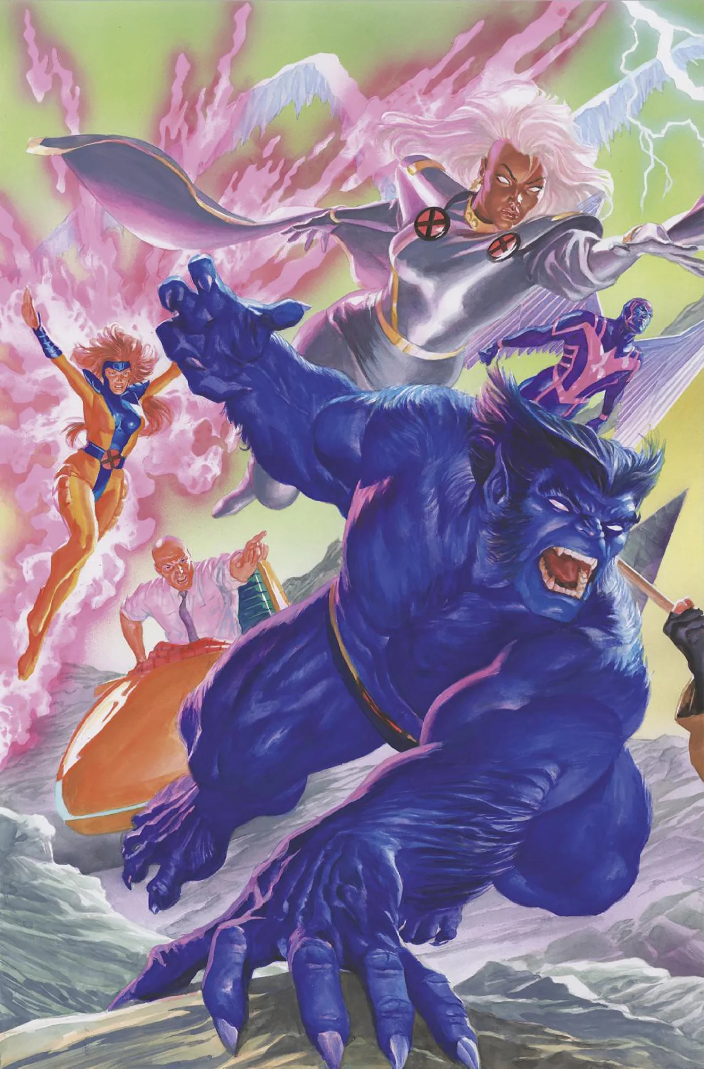 X-Men Connecting Variant Set of 4 (2023)