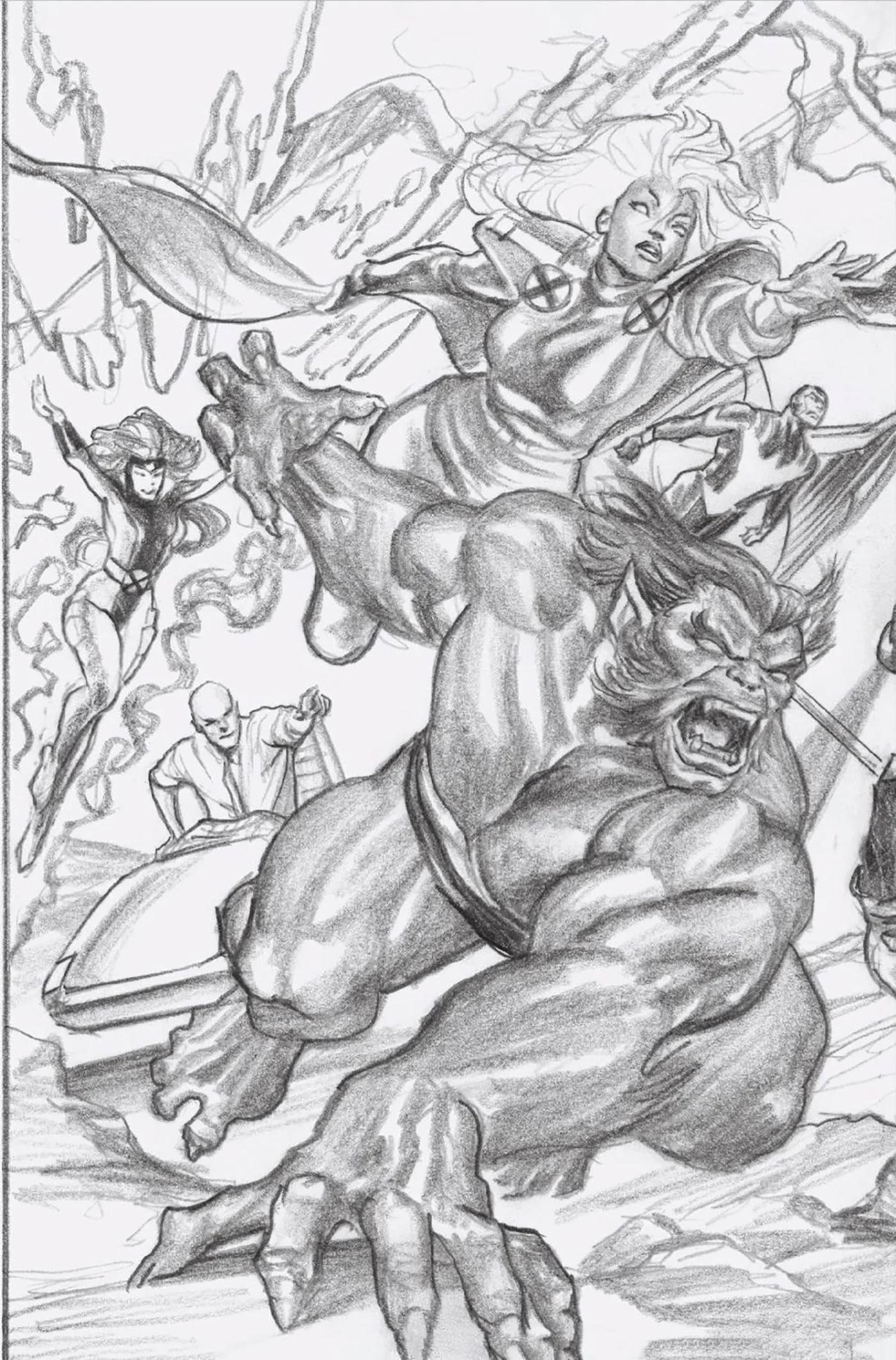 X-Men Connecting Variant Set of 4 (2023) - Image 5